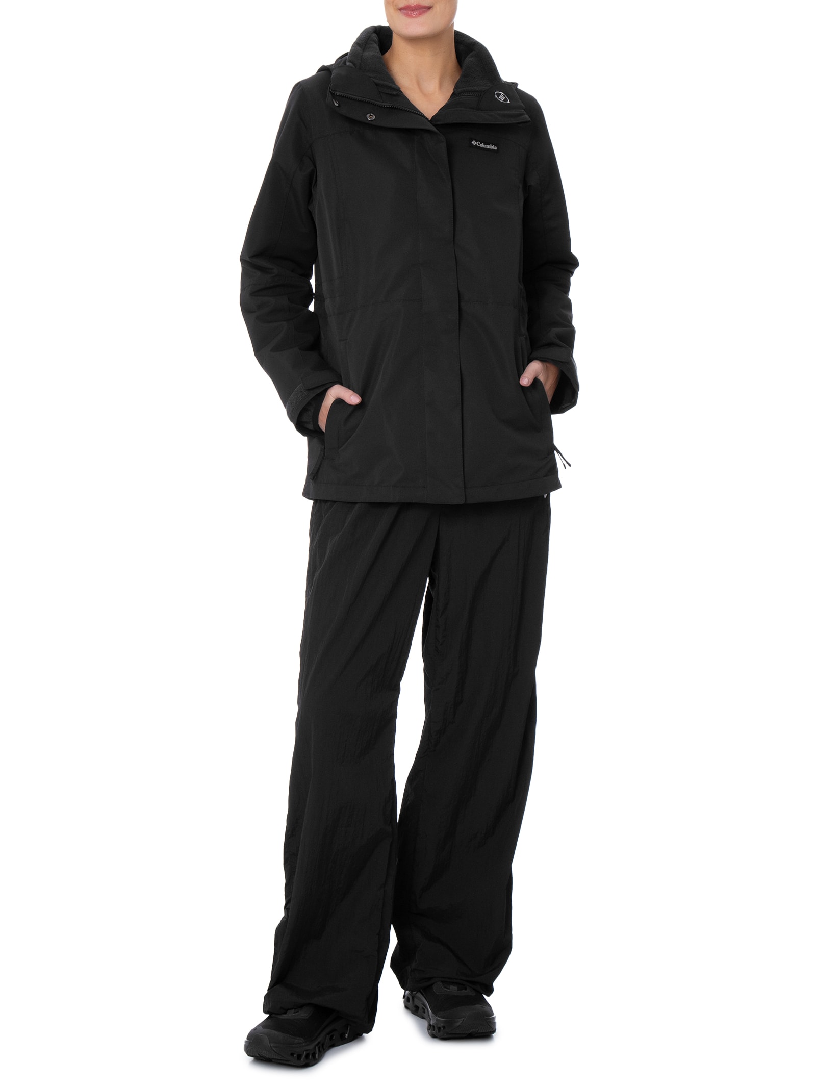 Jaqueta Feminina Bugaboo IV Fleece Interchange Preto Columbia