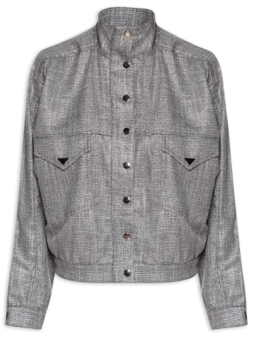 Jaqueta Feminina – Cinza