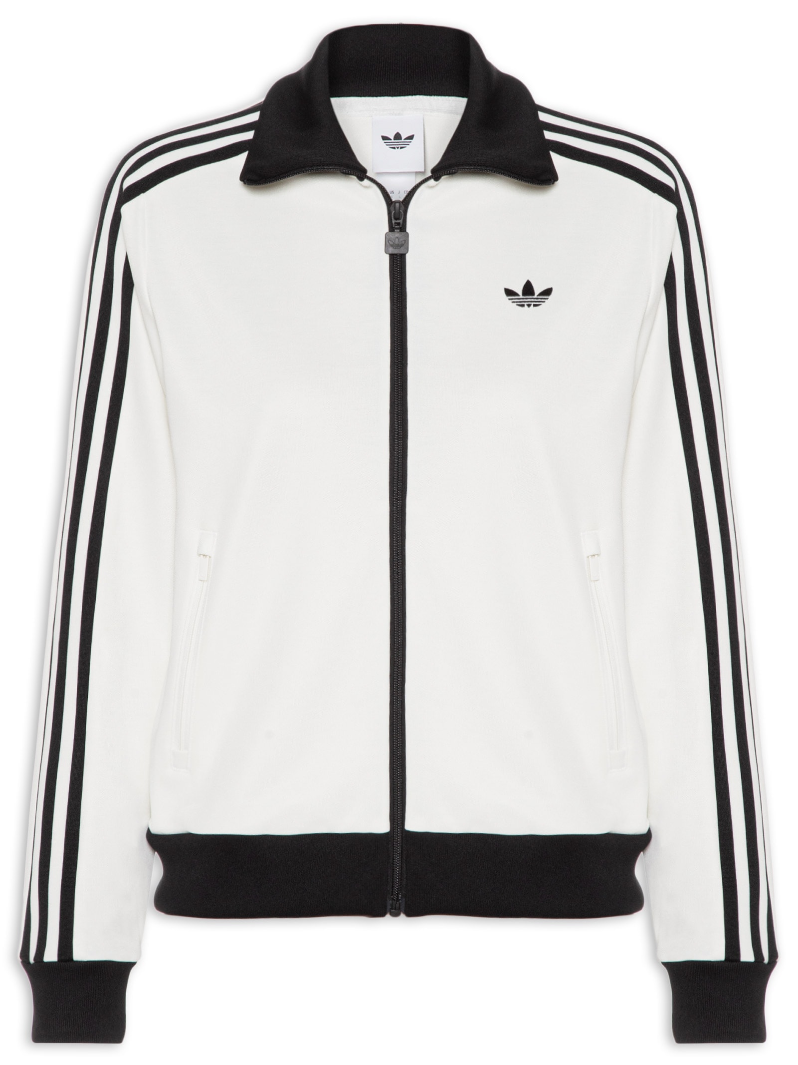 Jaqueta Feminina Classic Track Top Branco Adidas Originals