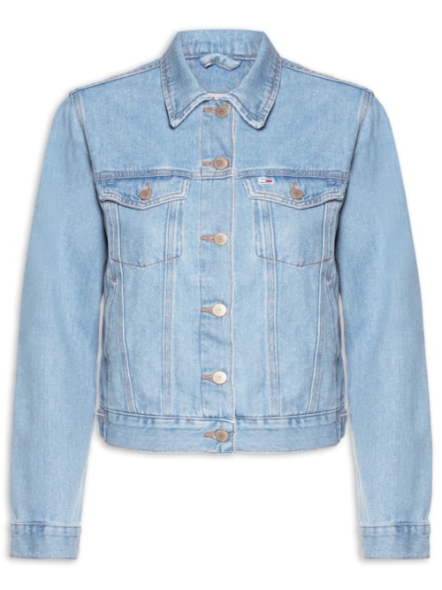 Jaqueta Feminina Classic Trucker Jacket BI8110 – Azul