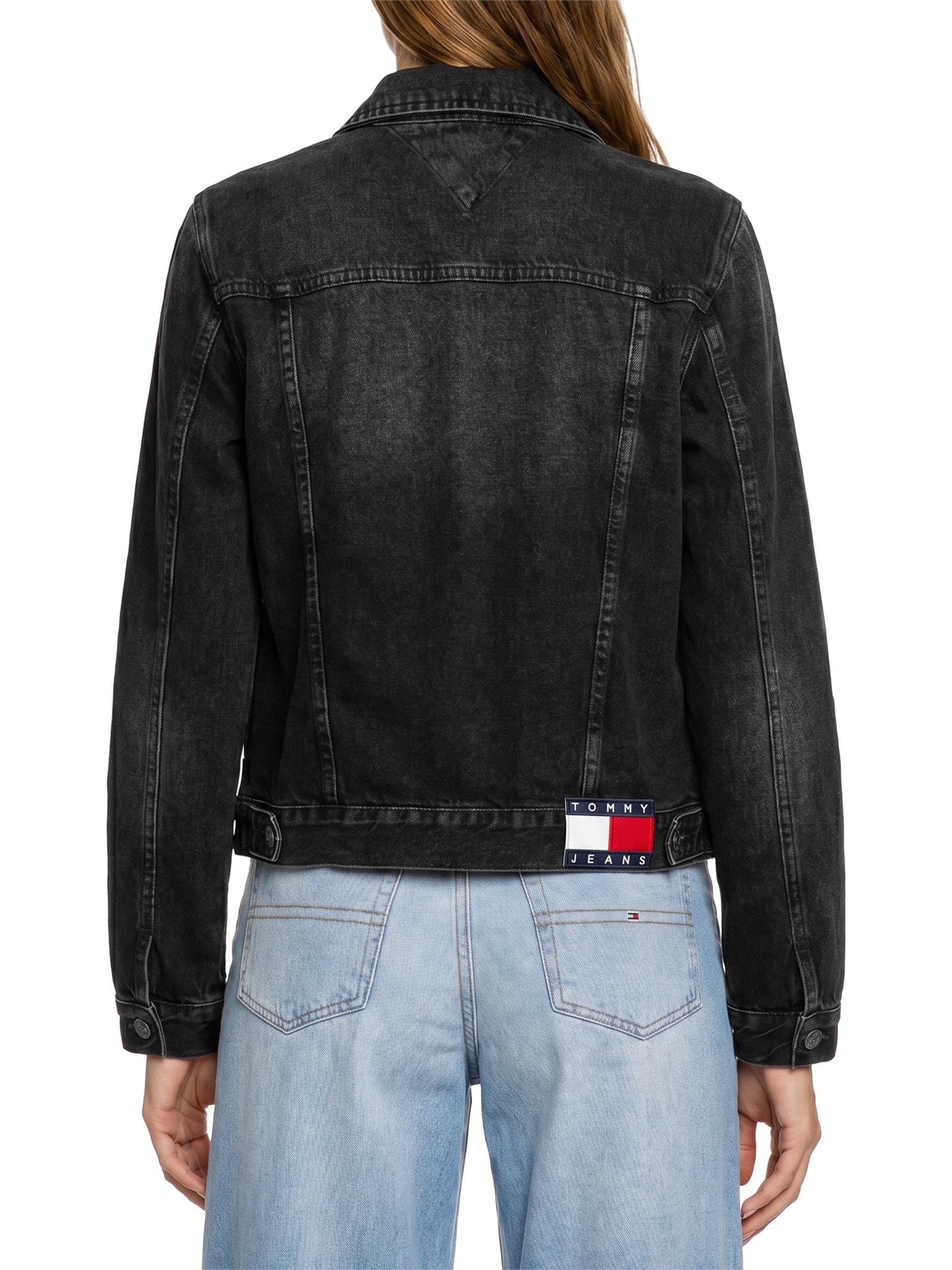 Jaqueta Feminina Classic Trucker Preto Tommy Jeans