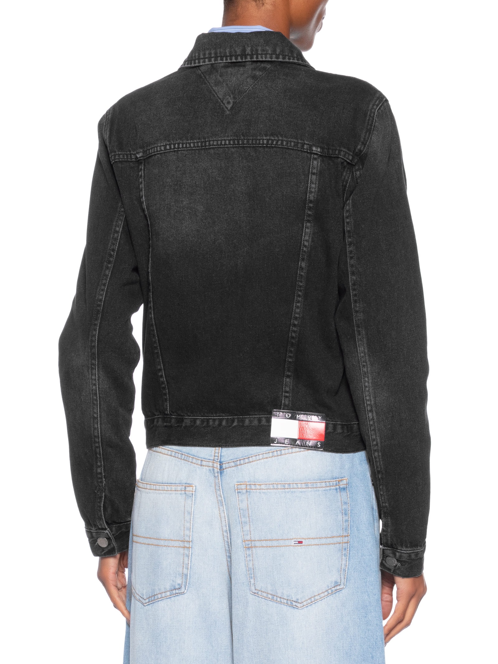 Jaqueta Feminina Classic Trucker Preto Tommy Jeans