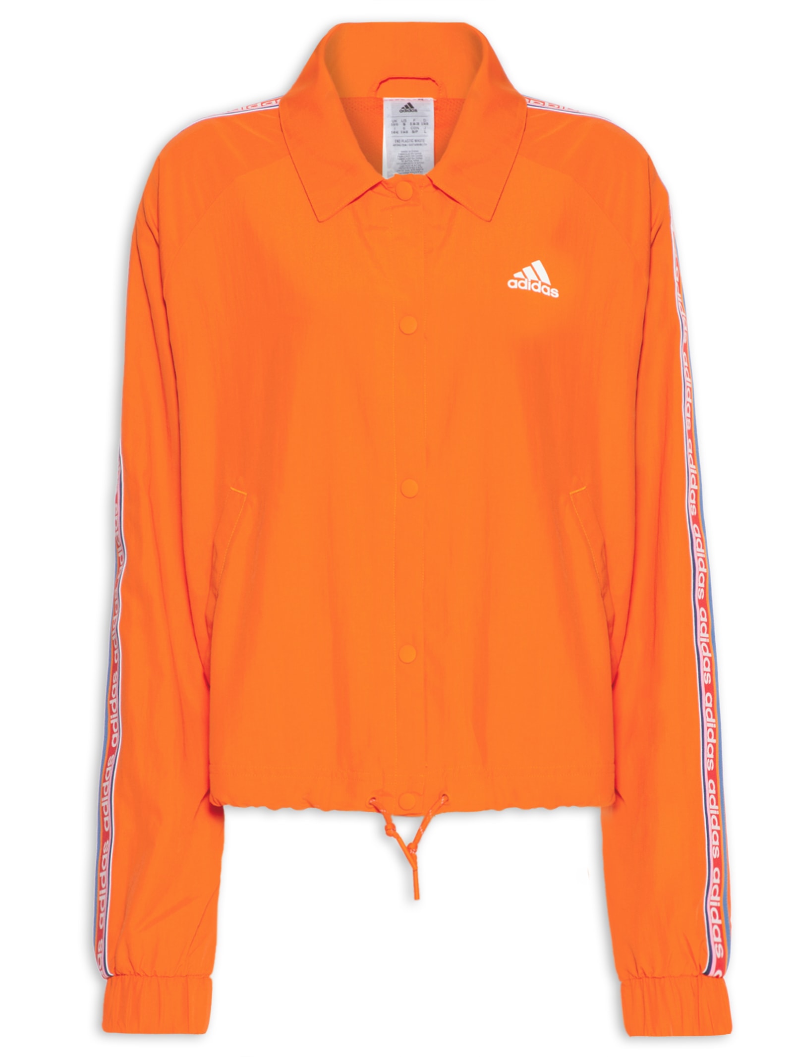 Adidas + Farm - Jaqueta Feminina Coach - Laranja