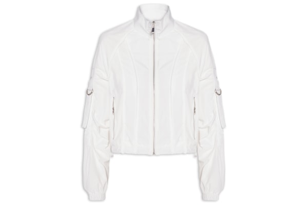 Jaqueta Feminina Corta Vento - Branco