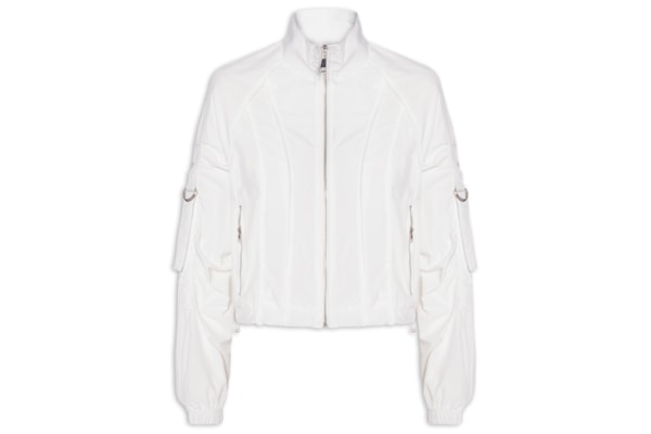 Jaqueta Feminina Corta Vento - Branco