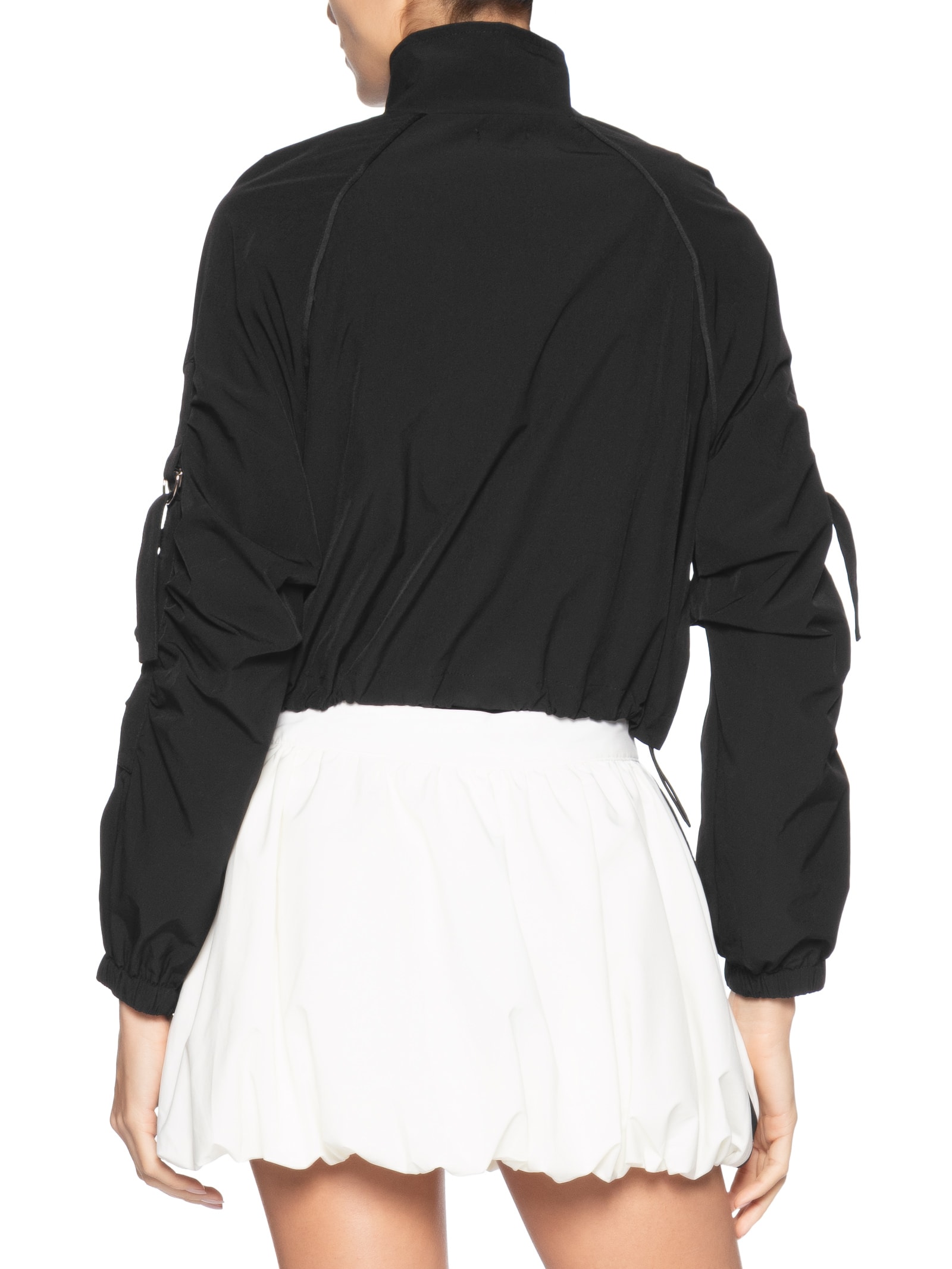 Jaqueta Feminina Corta Vento Preto Basiq