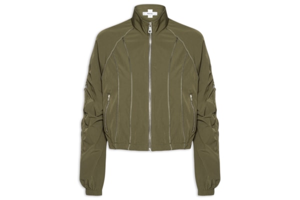 Jaqueta Feminina Corta Vento - Verde