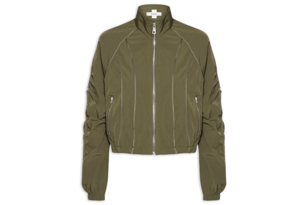 Jaqueta Feminina Corta Vento - Verde