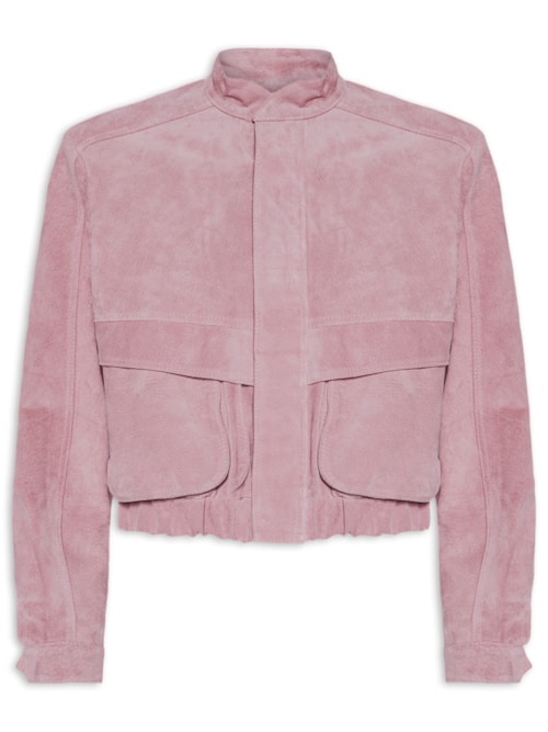 Jaqueta Feminina Cropped Willow - Rosa
