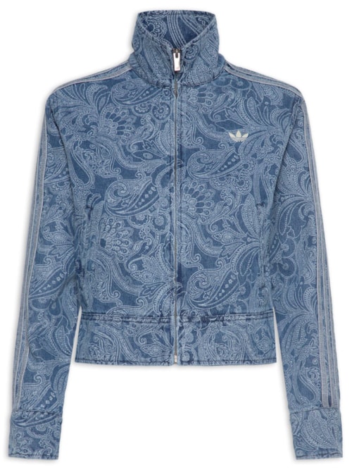 Jaqueta Feminina Curta Jeans - Azul