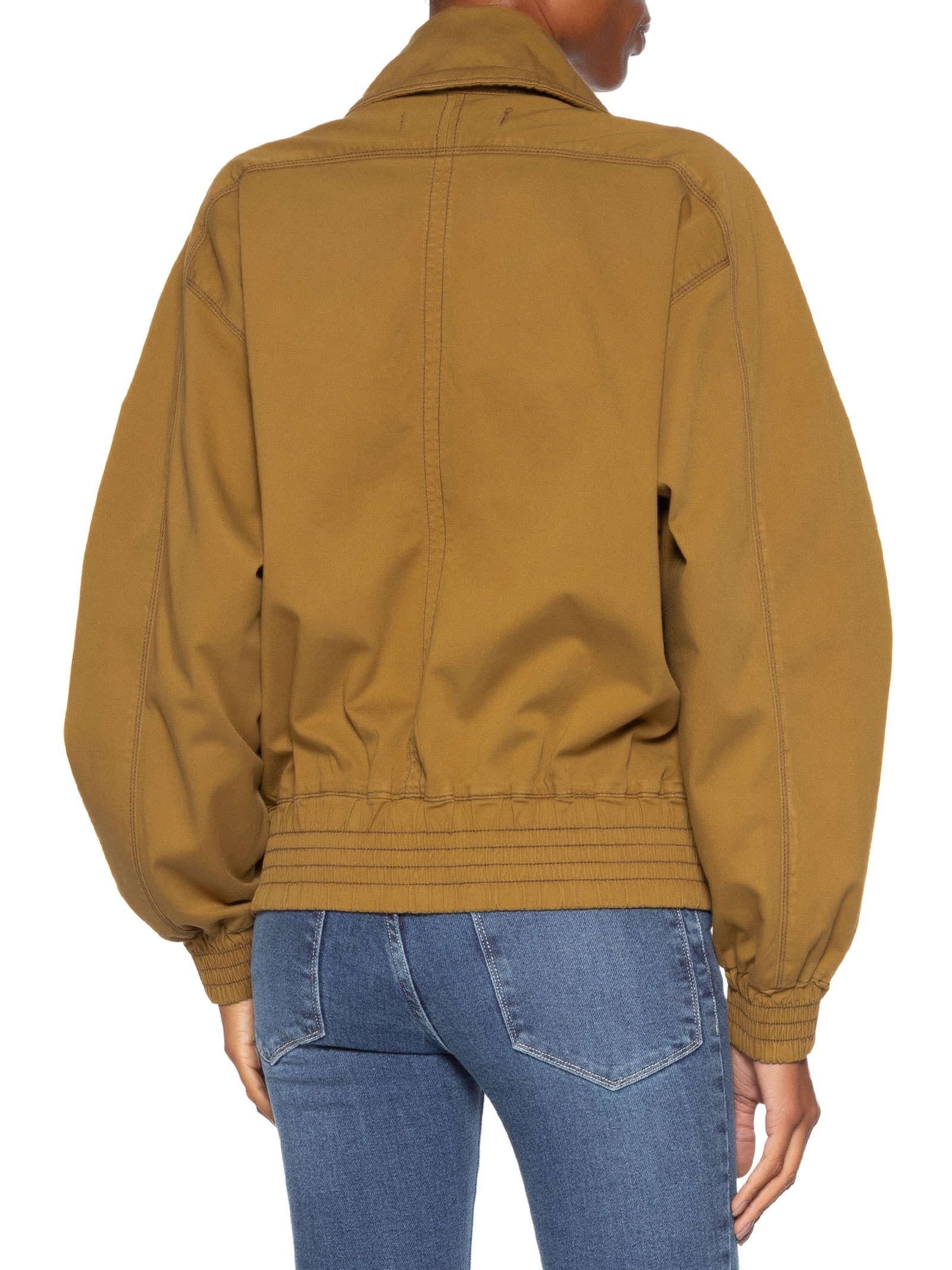 Jaqueta Feminina De Sarja Antique Verde Animale