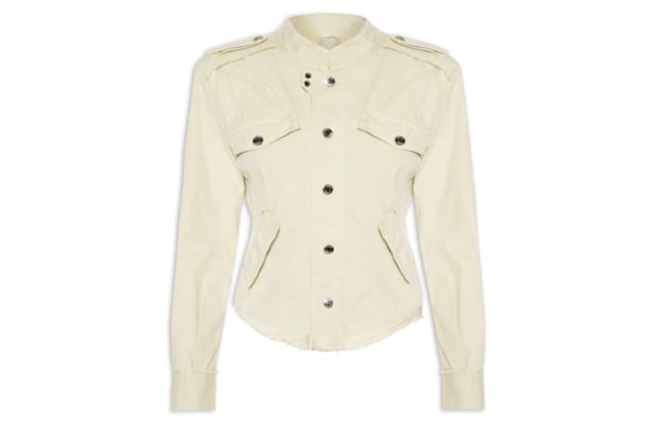 Jaqueta Feminina De Sarja - Bege