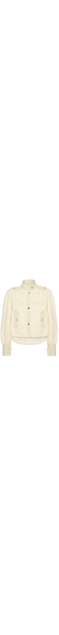 Jaqueta Feminina De Sarja Mix Clean - Verde