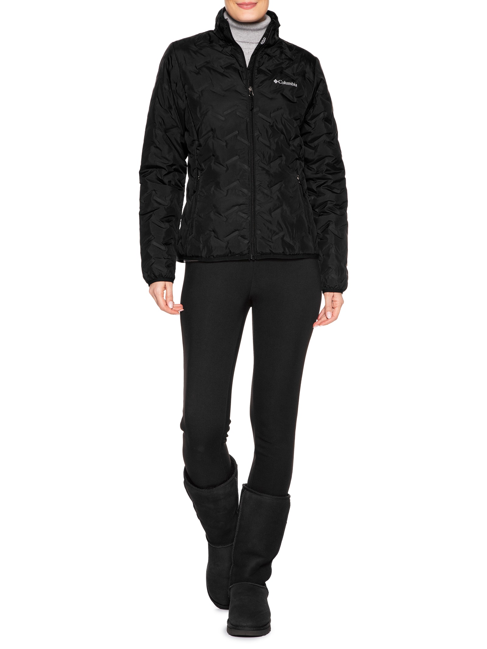 Jaqueta Feminina Delta Ridge II Down -Preto Columbia