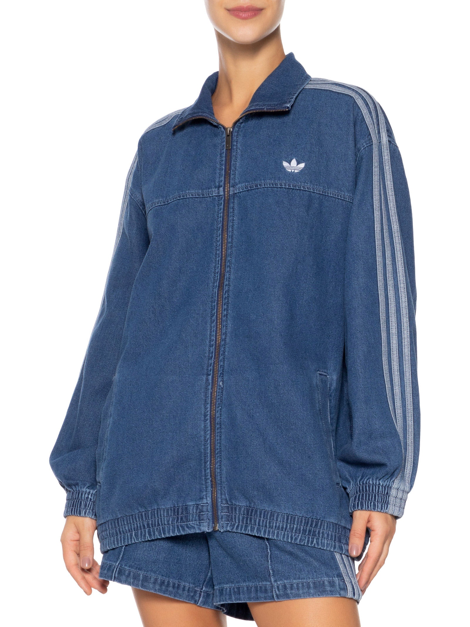 Jaqueta Feminina Denim Adilenium TT - Azul - Adidas Originals