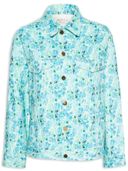 Jaqueta Feminina Denim Over – Azul