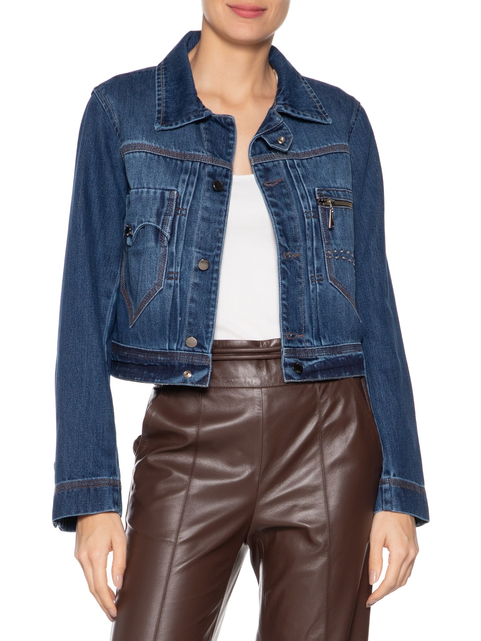 Jaqueta Feminina Denim Adilenium TT - Azul - Adidas Originals