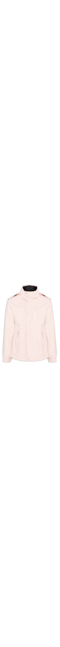 Jaqueta Feminina Dois Em Um Capuz Removível - Rosa