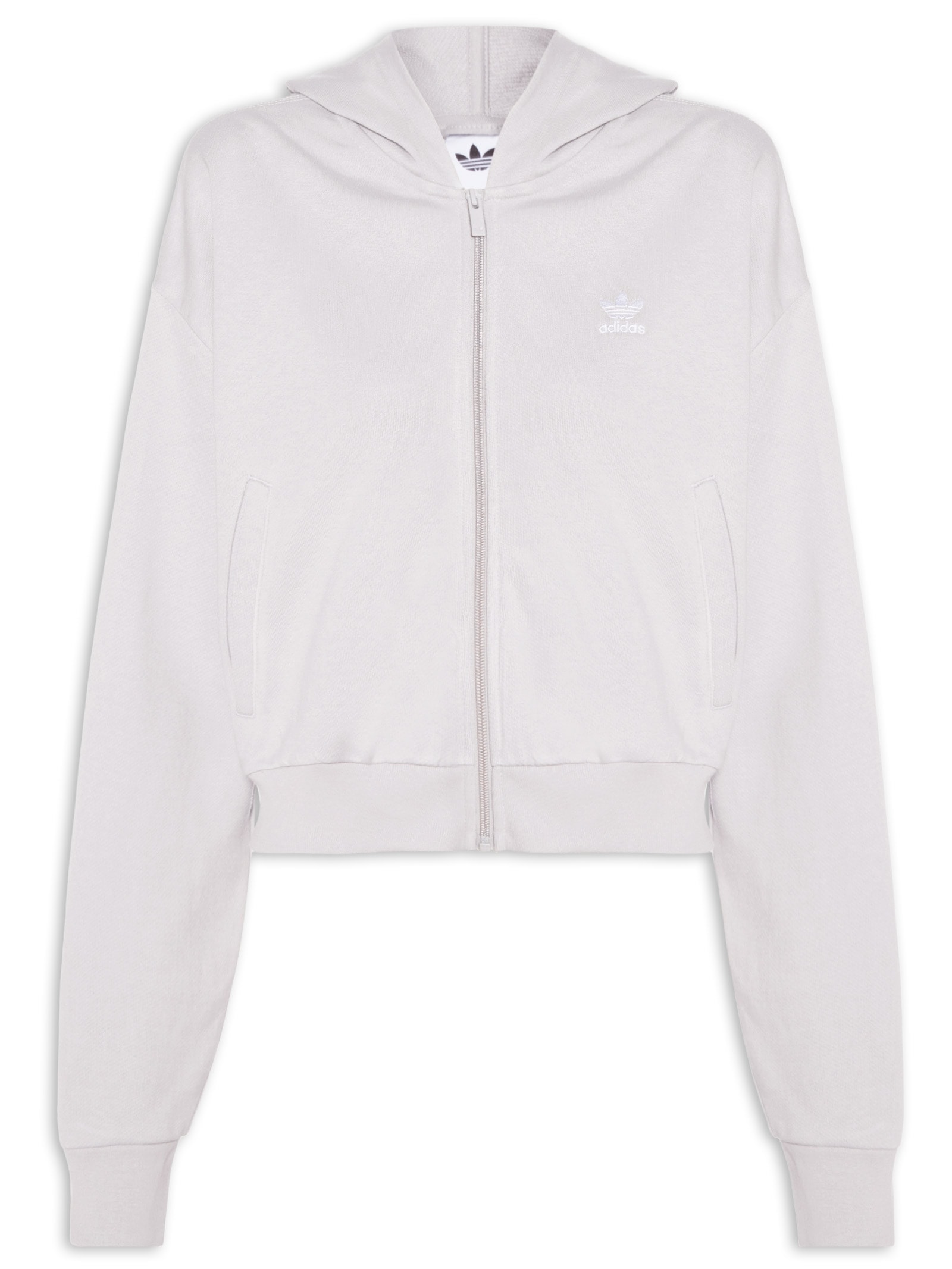 Jaqueta Feminina Essential Ft Hd Cinza Adidas Originals