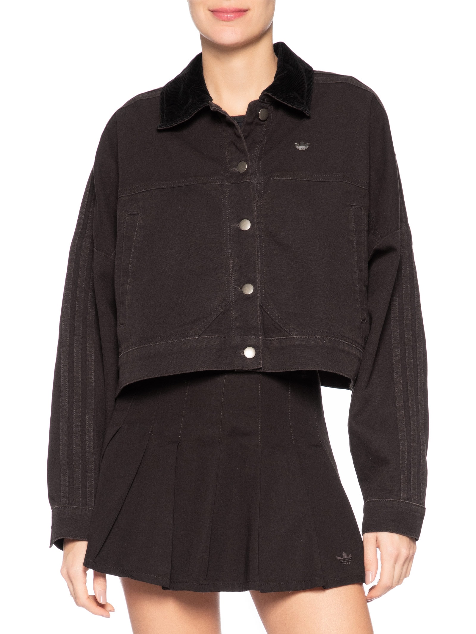 Jaqueta Feminina Essential Tp - Marrom - Adidas Originals