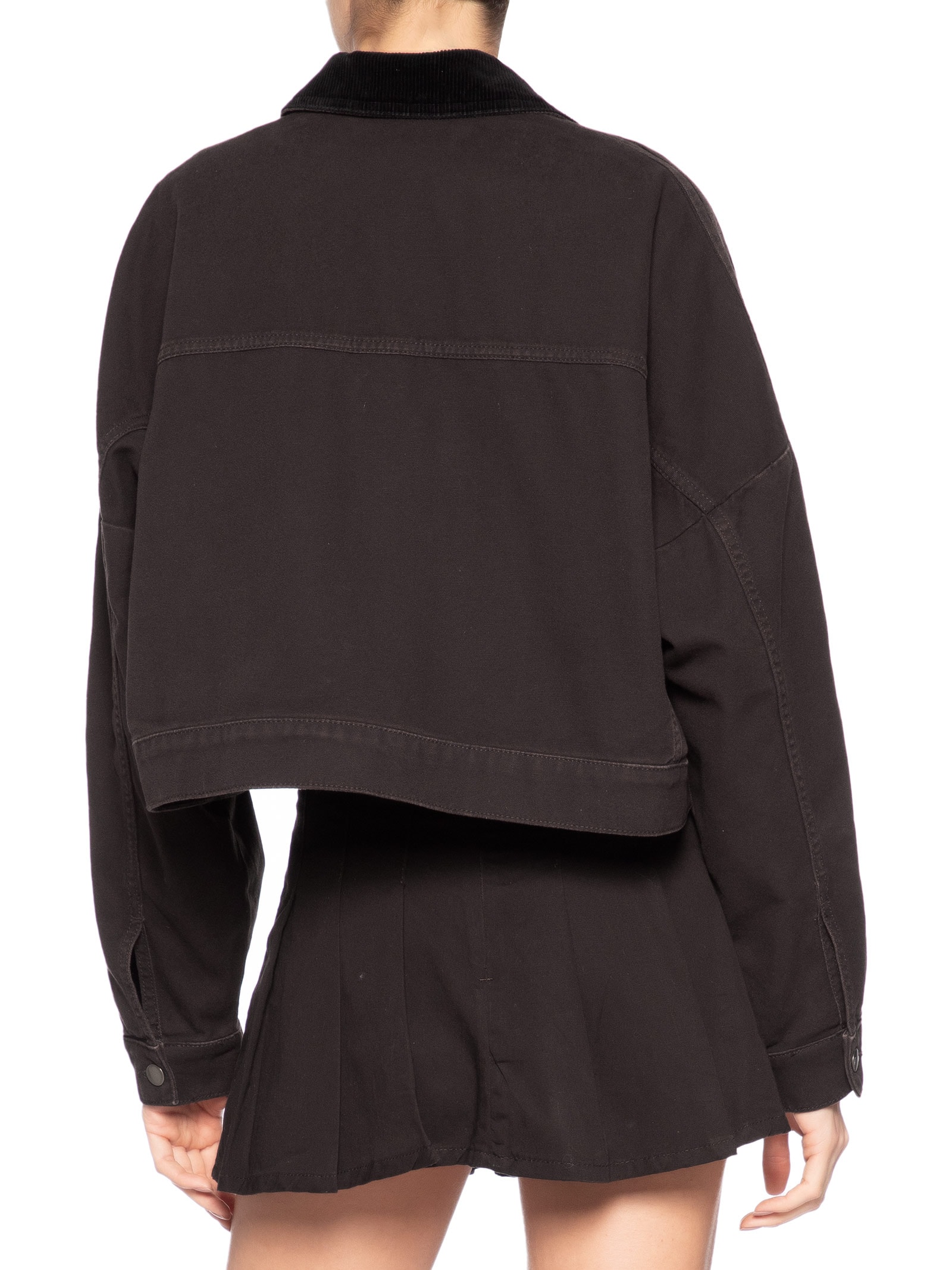 ゆか　0810 Jaqueta Feminina Essential Tp - Marrom - Adidas Originals