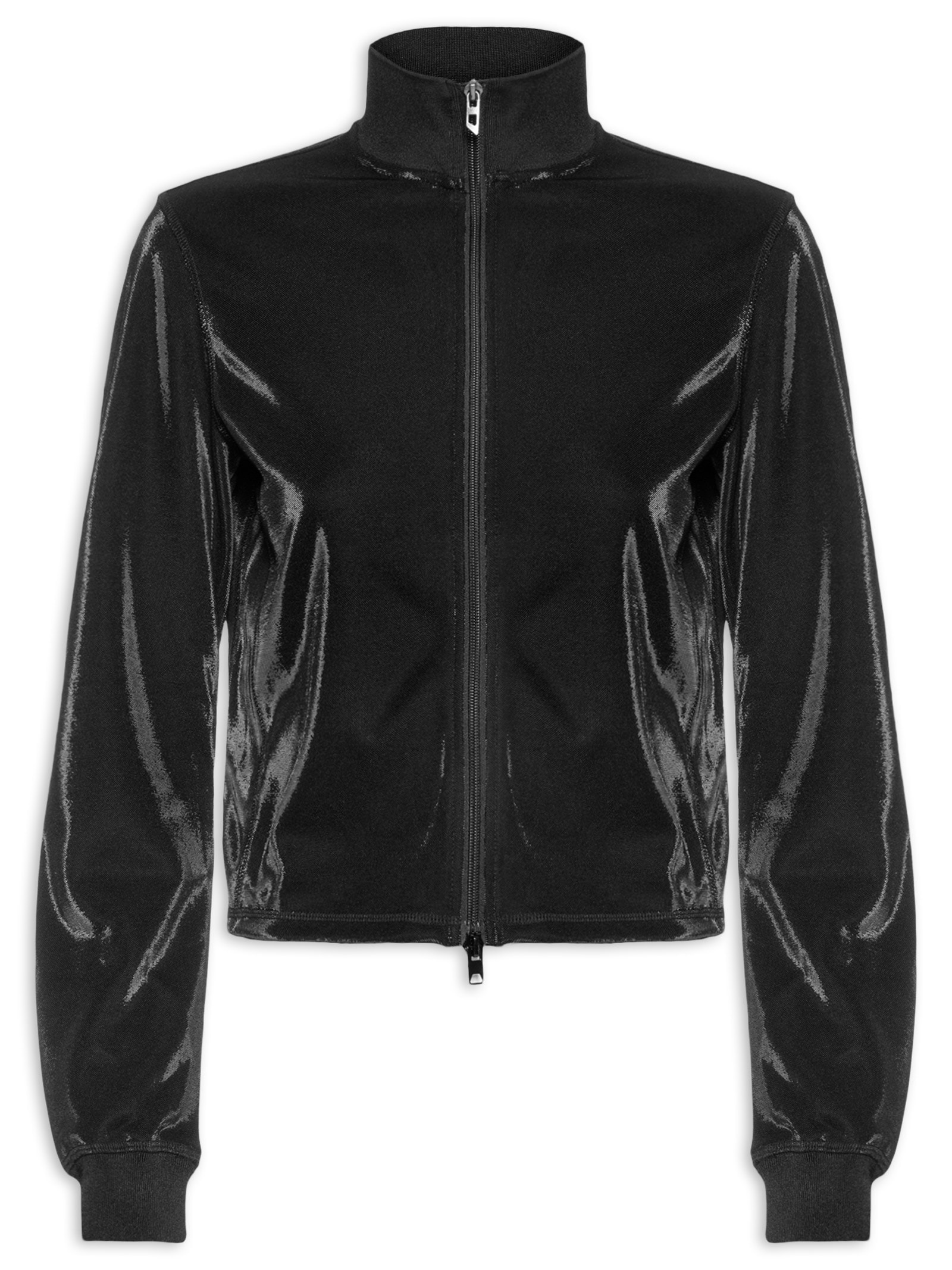 Jaqueta Feminina F-Rosy Sweat-Shirt Preto Diesel