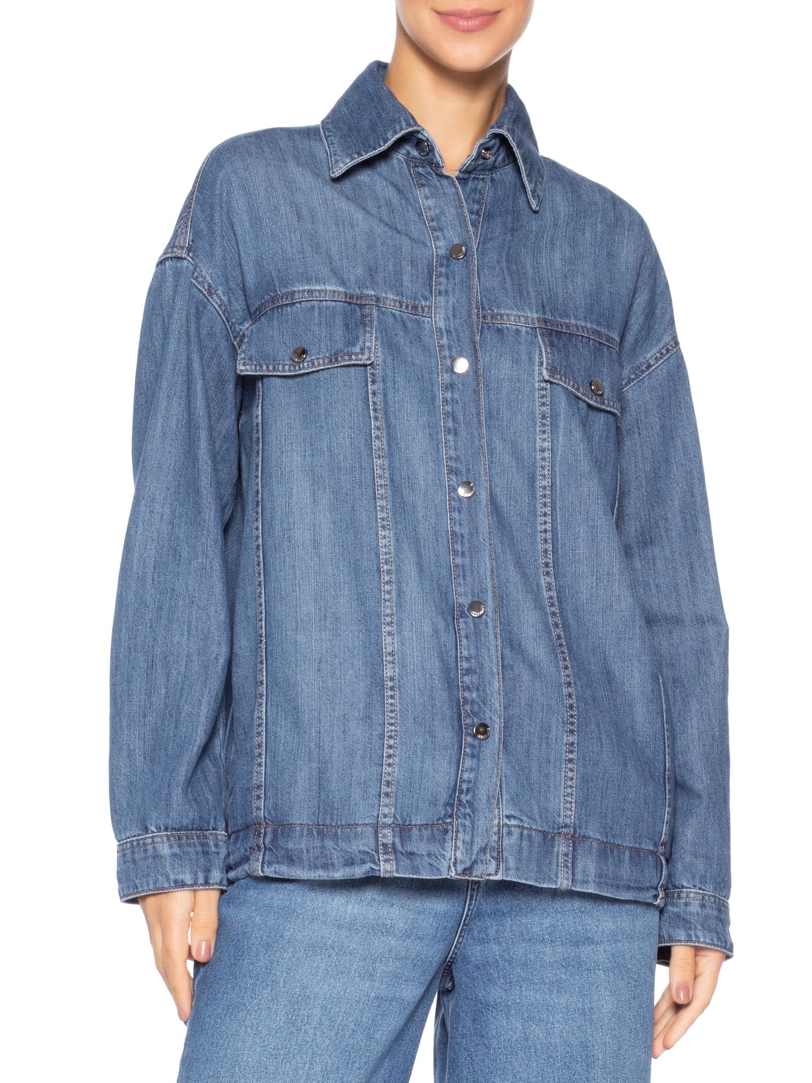 Jaqueta Feminina Fadia Azul Le Lis