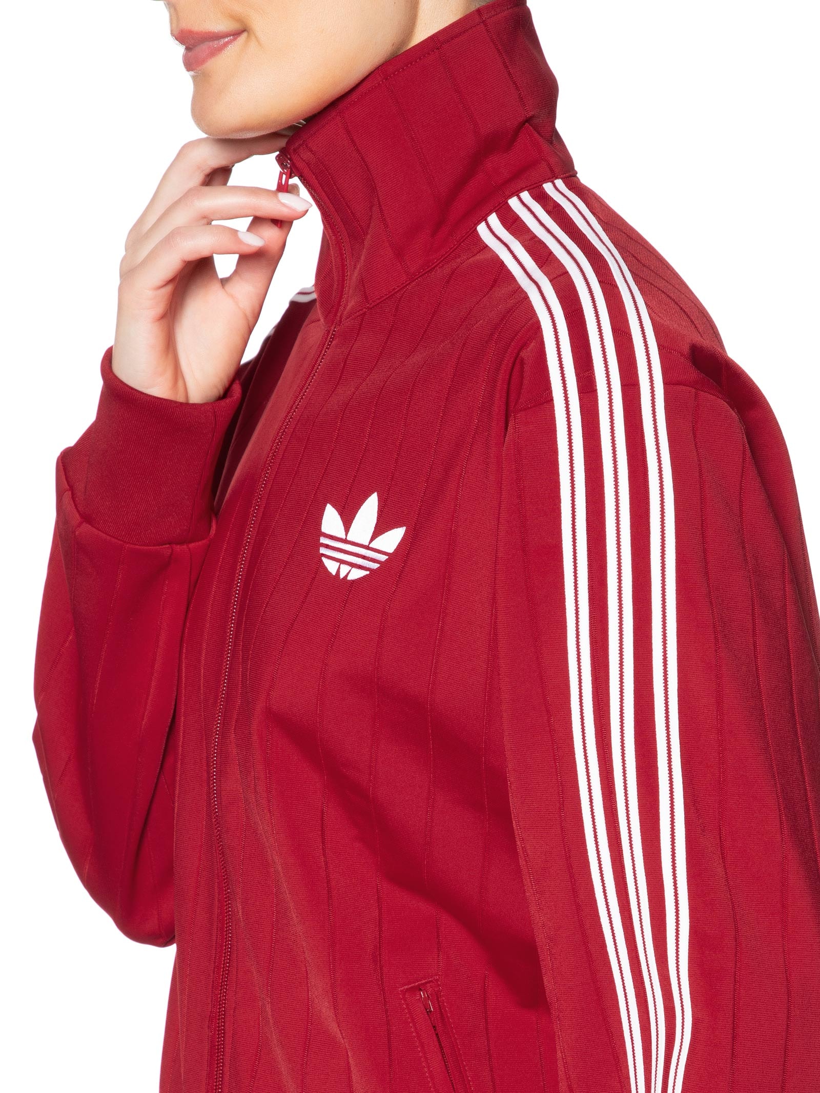 Jaqueta Feminina Firebird Adicolor Vermelho Adidas Originals