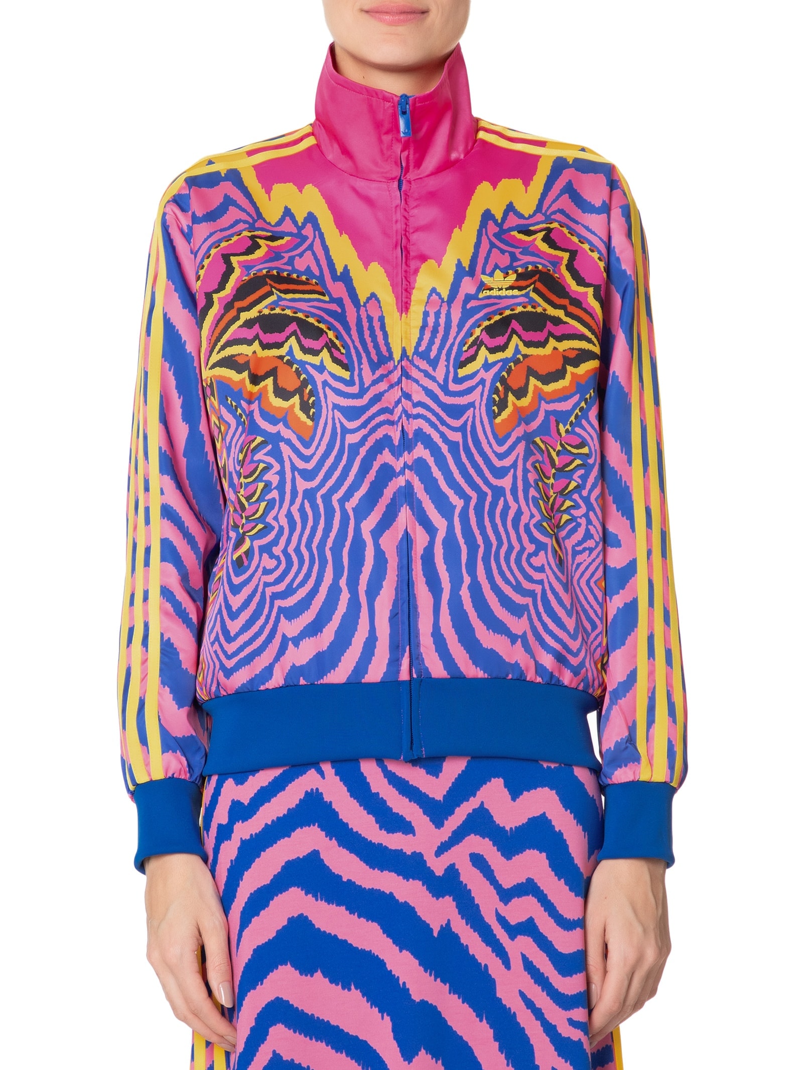 Jaqueta Feminina Firebird - Adidas Originals + Farm - Rosa