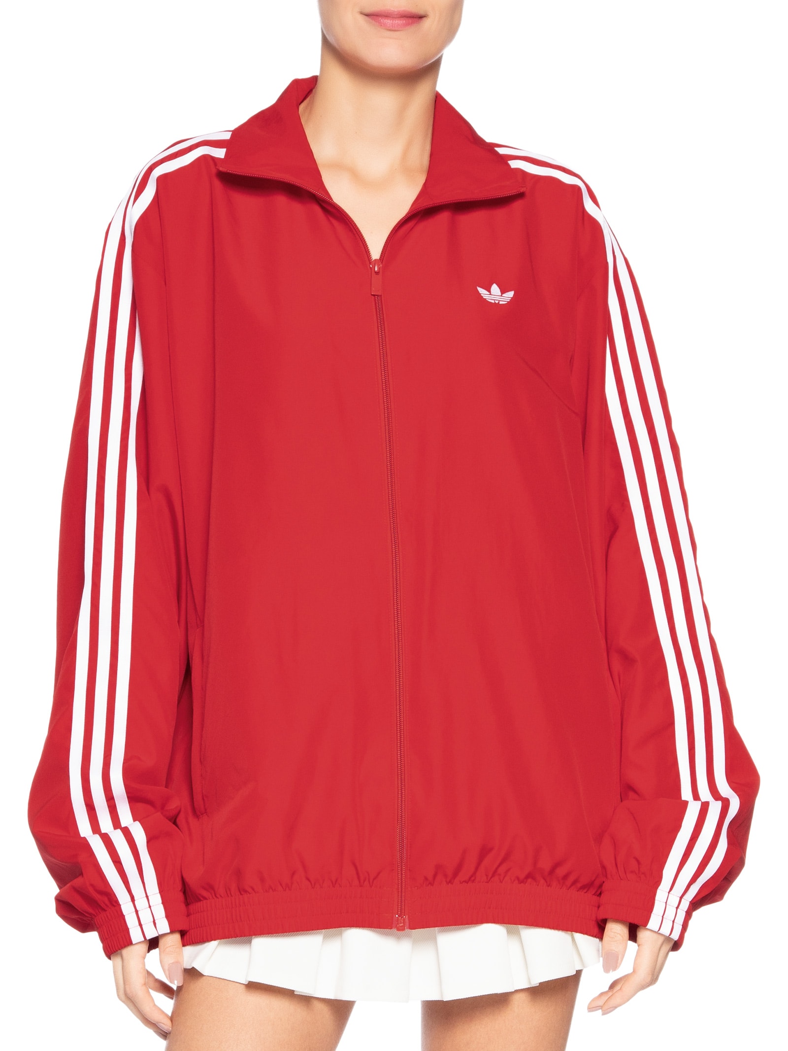 Jaqueta Feminina Firebird Track Top Vermelho Adidas Originals