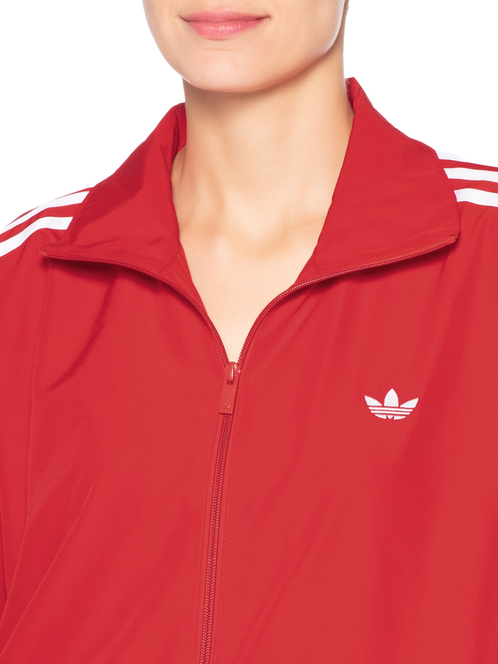 Jaqueta Feminina Firebird Track Top Vermelho Adidas Originals