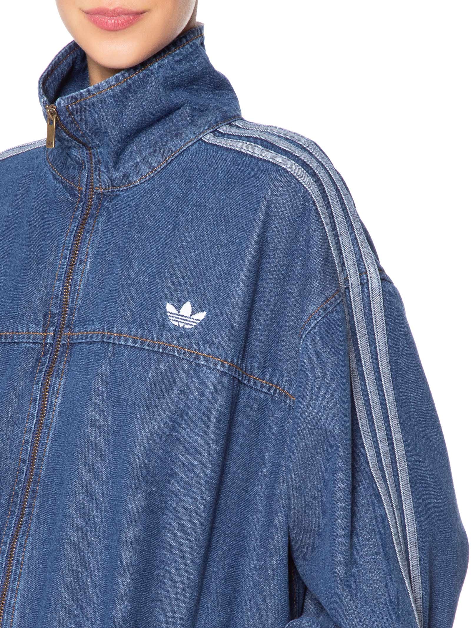 Jaqueta Feminina Firebird Tt Denim - Azul - Adidas Originals