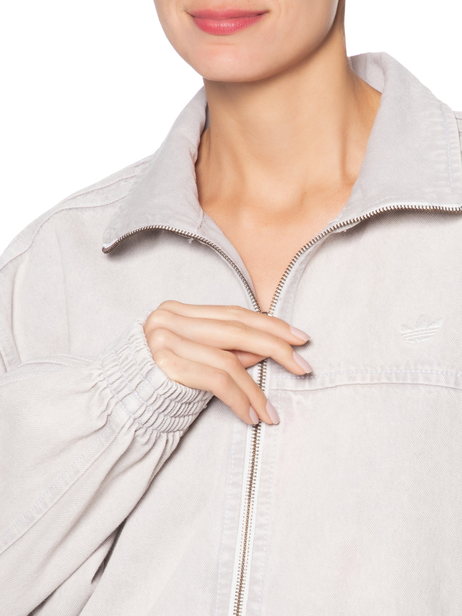 Jaqueta Feminina Firebird TT Denim – Cinza Adidas Originals
