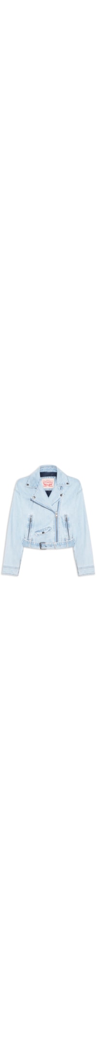 Jaqueta Feminina GIII Moto Denim Bubble - Azul