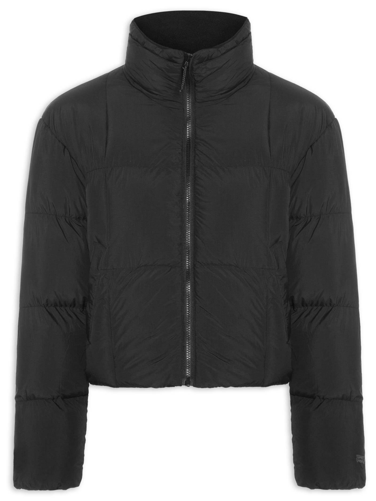 Jaqueta Feminina GIII Packable Quilted Puffer Preto Levi's
