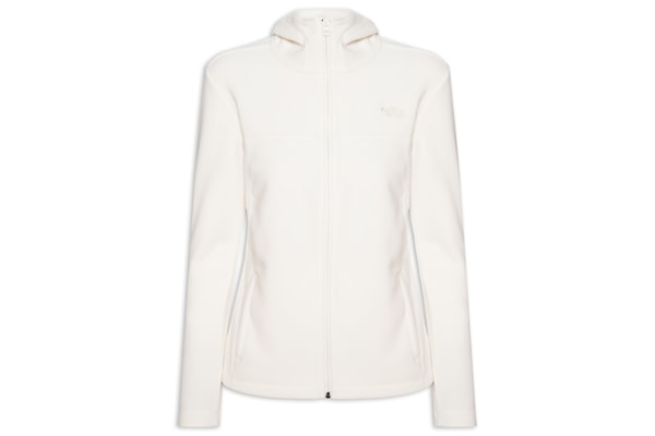 Jaqueta Feminina Glacier Full Zip Hoodie - Branco