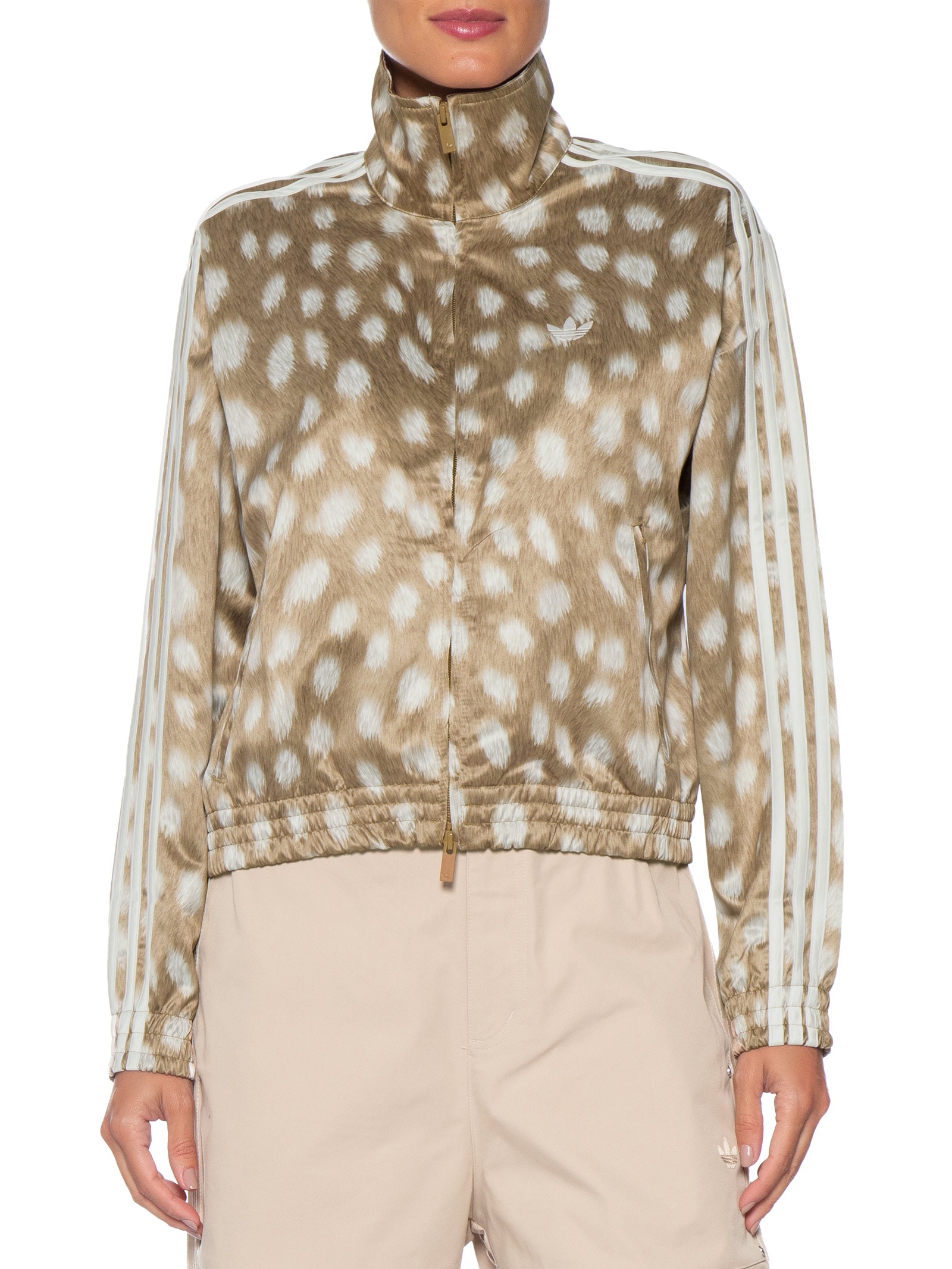 Jaqueta Feminina Gola Animal Animal Print Adidas Originals