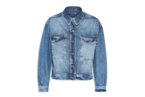 Jaqueta Feminina Jeans - Azul
