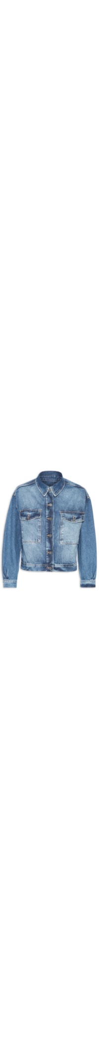 Jaqueta Feminina Jeans - Azul