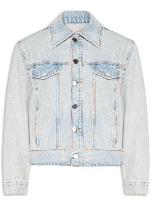 Jaqueta Feminina Jeans – Azul