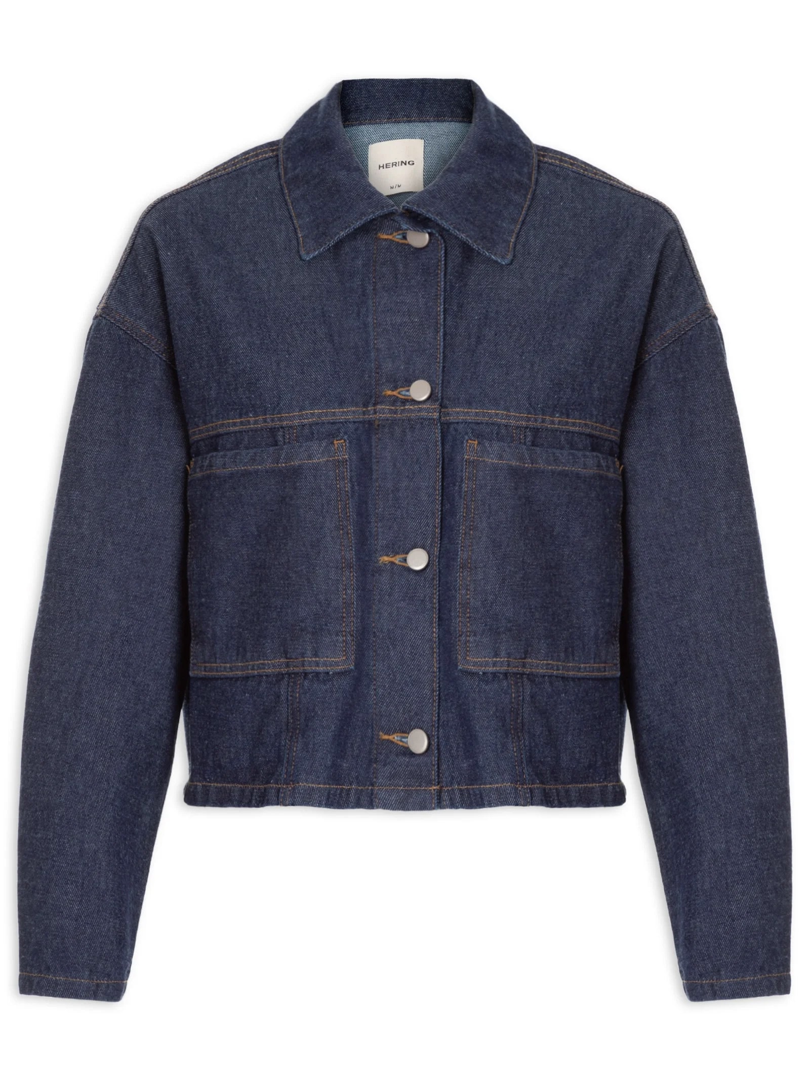 Jaqueta Feminina Jeans Azul Hering