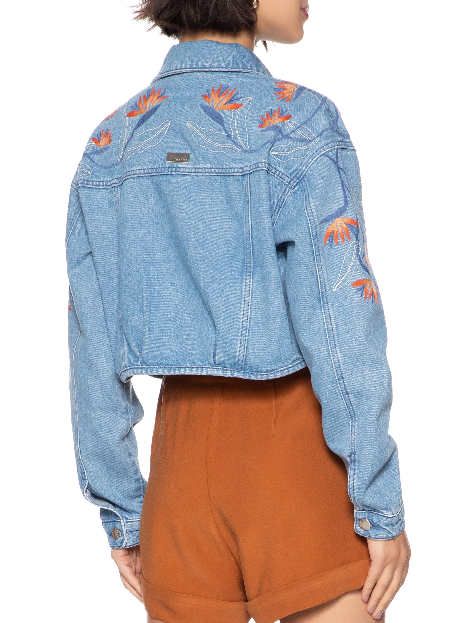 Jaqueta Feminina Jeans Azul Lez A Lez