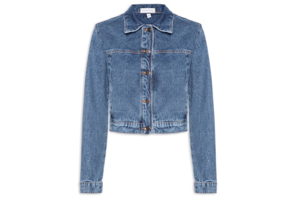 Jaqueta Feminina Jeans - Azul