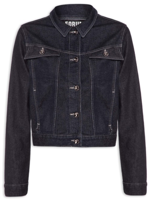 Jaqueta Feminina Jeans - Azul