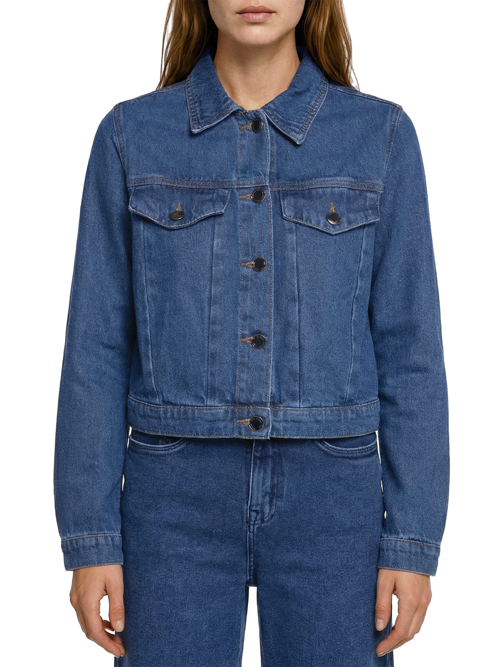 Jaqueta Feminina Jeans Azul Lez A Lez