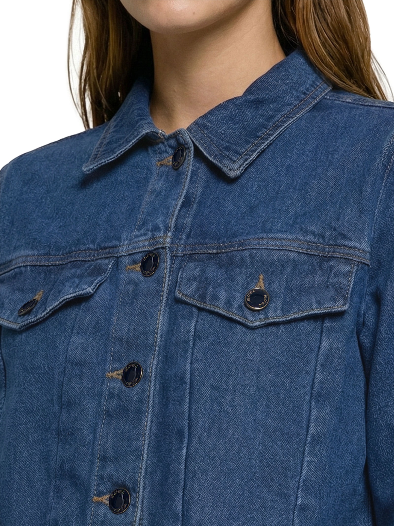 Jaqueta Feminina Jeans Azul Lez A Lez