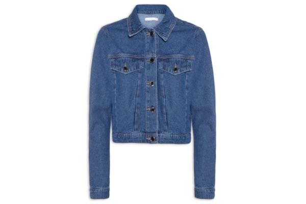 Jaqueta Feminina Jeans - Azul