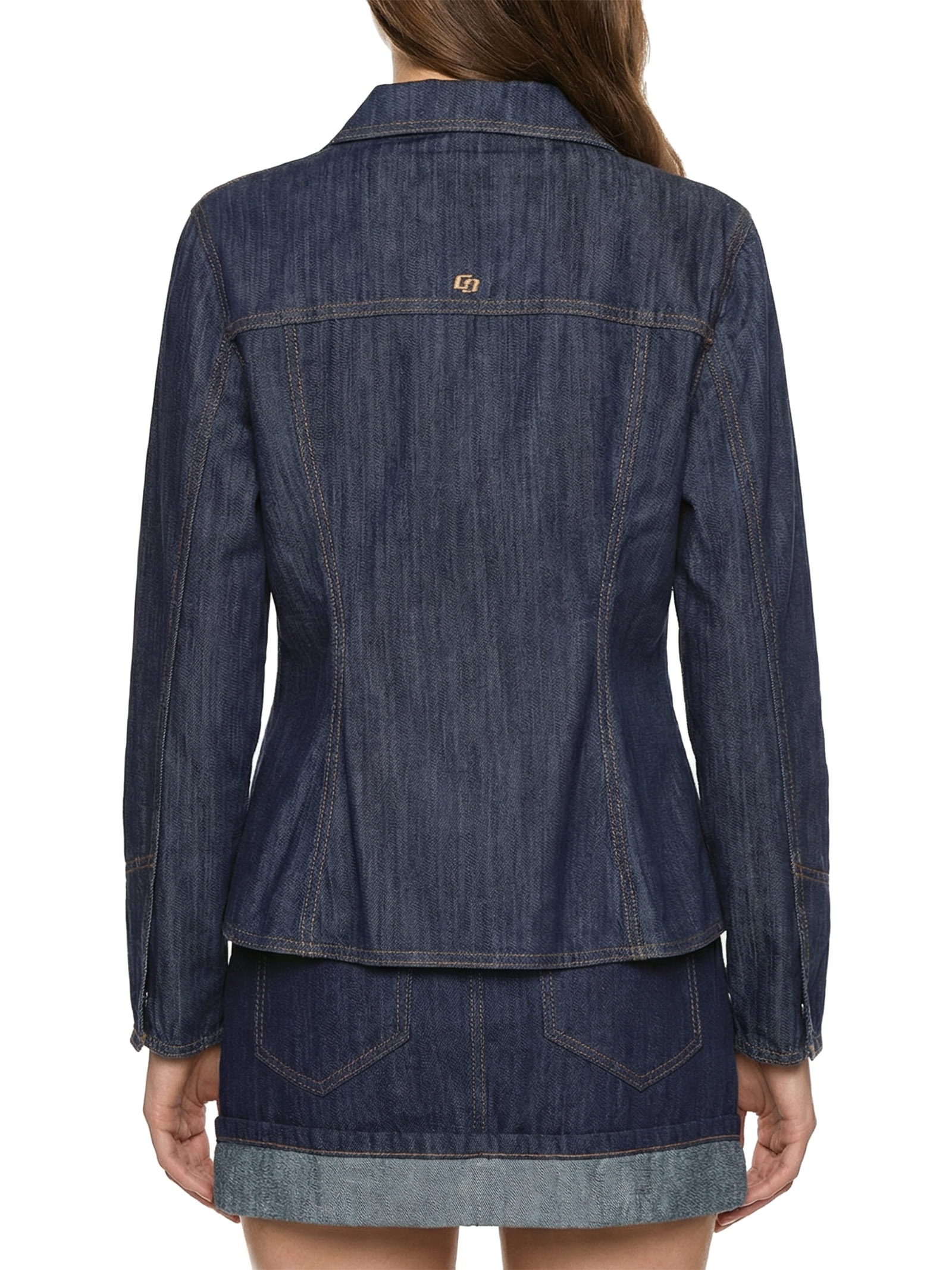 Jaqueta Feminina Jeans Azul Colcci