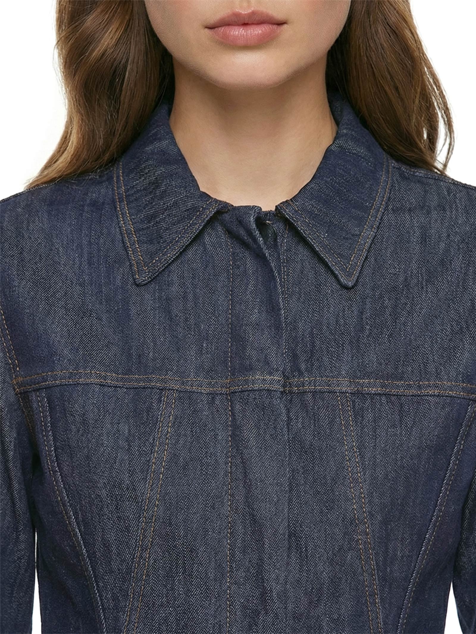 Jaqueta Feminina Jeans Azul Colcci