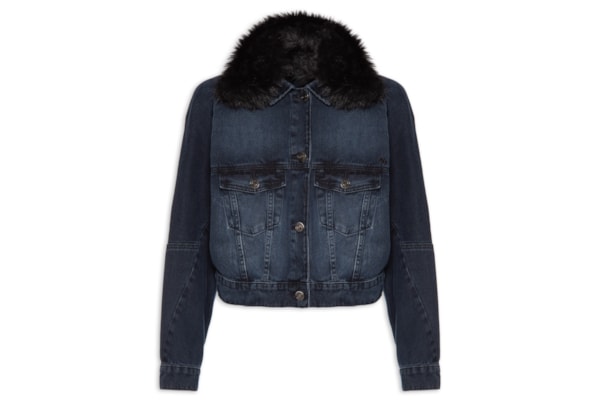 Jaqueta Feminina Jeans - Azul